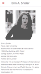 Mobile Screenshot of erinsnider.com